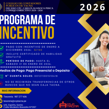 ¡Aprovecha el Programa de Incentivo 2026!                                                                                                                                                                                                           